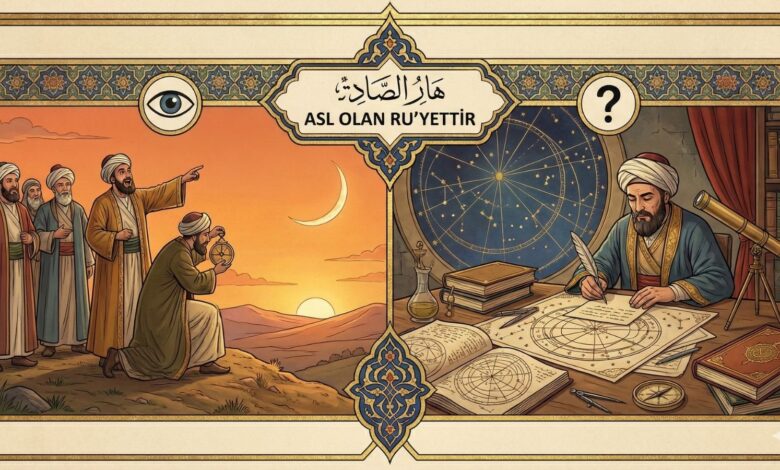 ramazan hilalinin gözükmesi